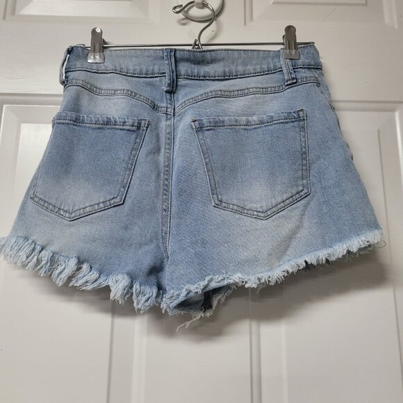 Rewash blue jean denim shorts size 5 27 - Picture 3 of 3